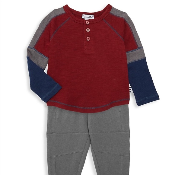 Splendid Boy's Henley 2-Piece Set - Picture 3 of 3